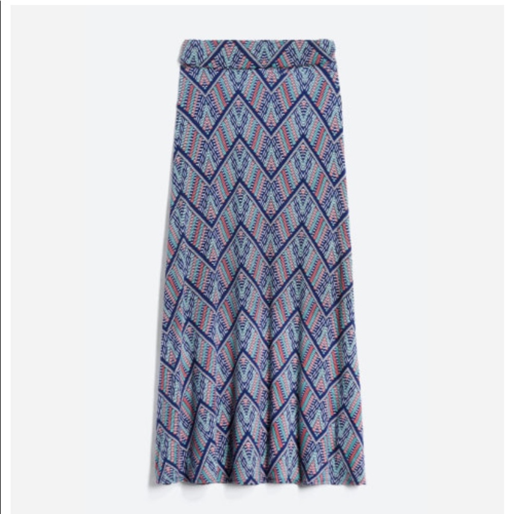 Deanne Printed Maxi Skirt